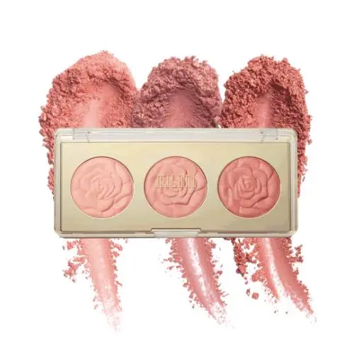 Floral Fantasy Rose Blush Trio Palette
