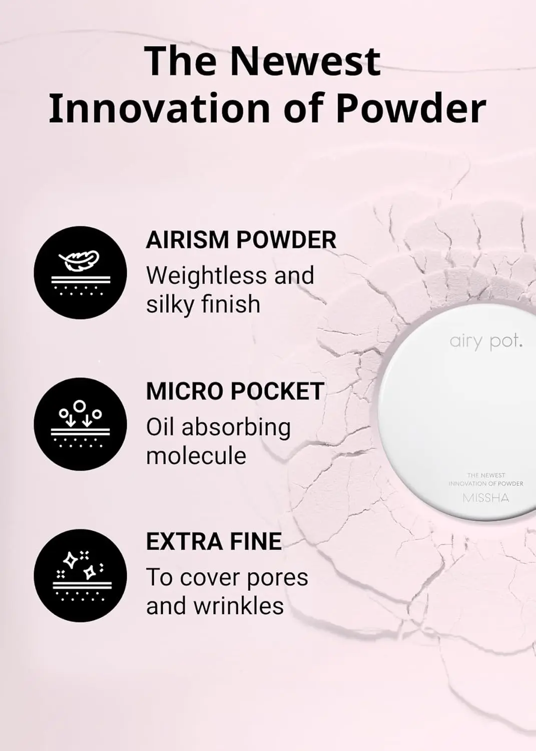 Airy Pot Pressed Powder Pink - Image 5