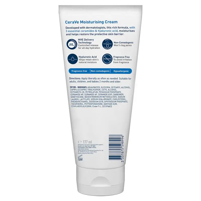 Moisturising Cream 177 ml. - Image 4