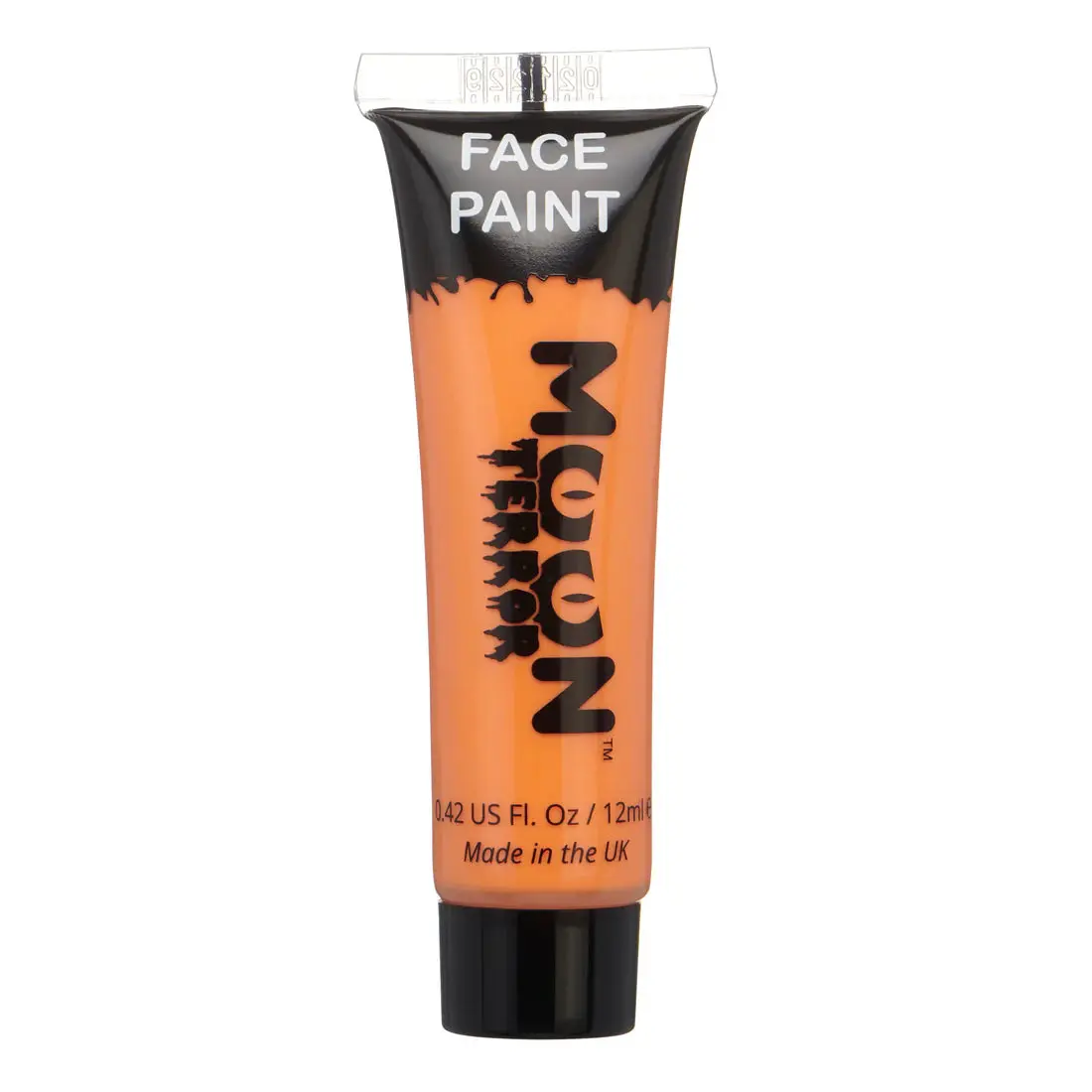 Moon Terror Halloween Face Paint Pumkin Orange
