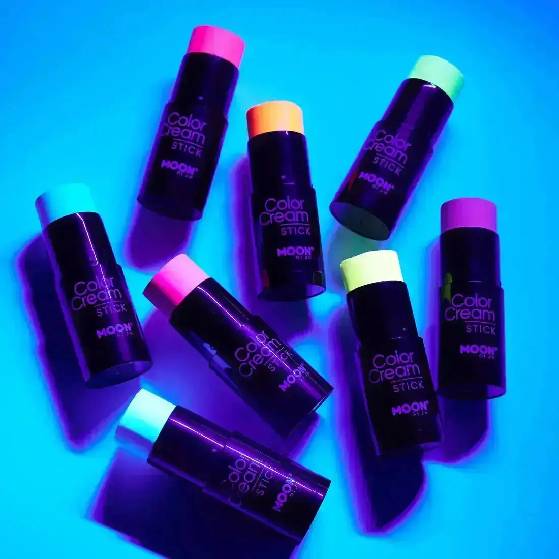 Neon UV ColorCream Stick Intense Orange - Image 3