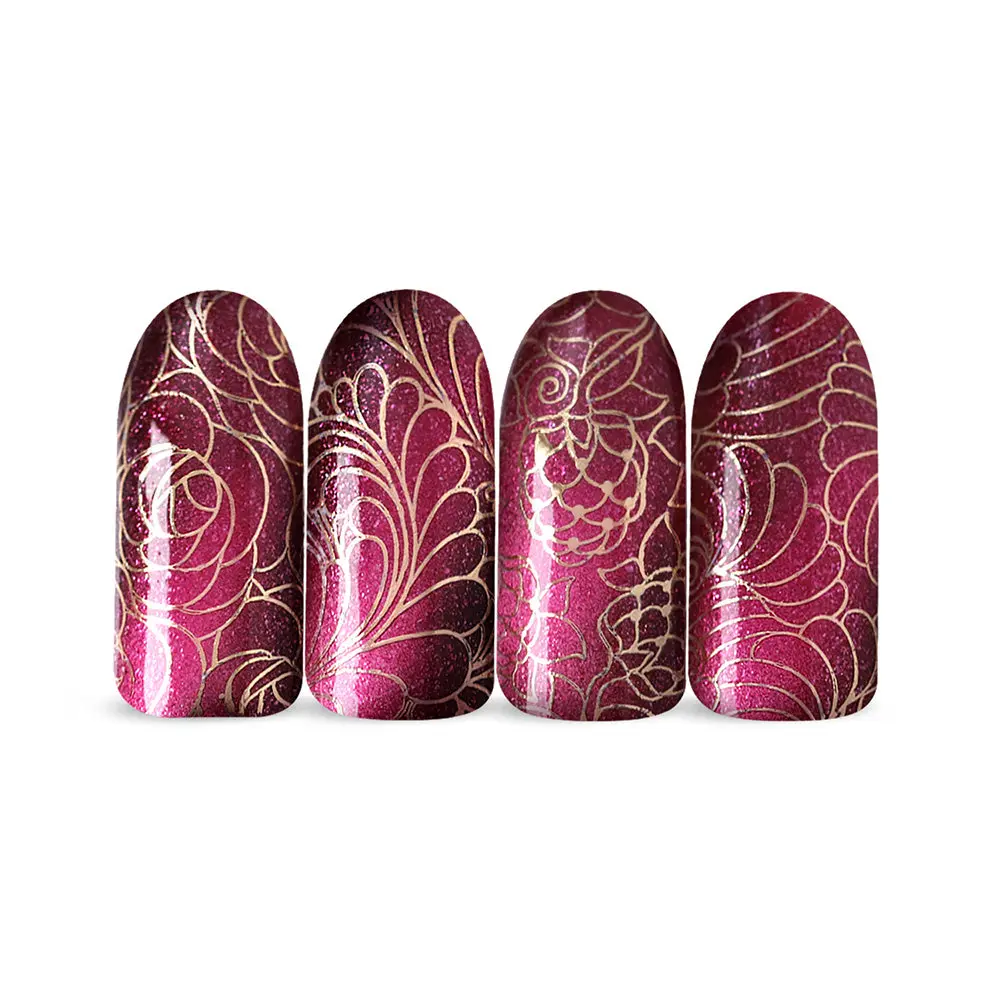 Stamping Nail Polish Cat Eye SP32 Magnetic Red - Image 3