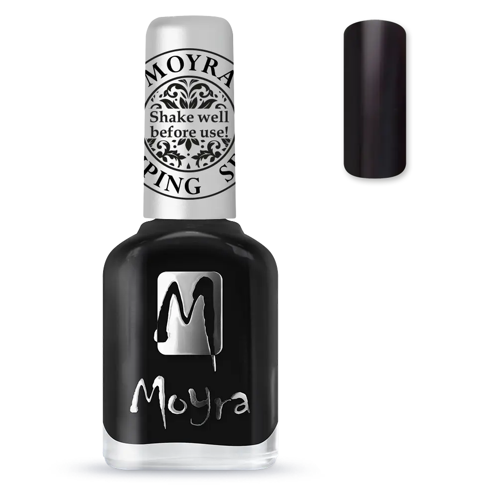Stamping Nail Polish SP06 Black