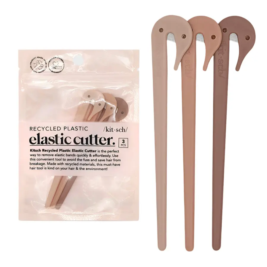 Multicolor Elastic Cutters 3pc