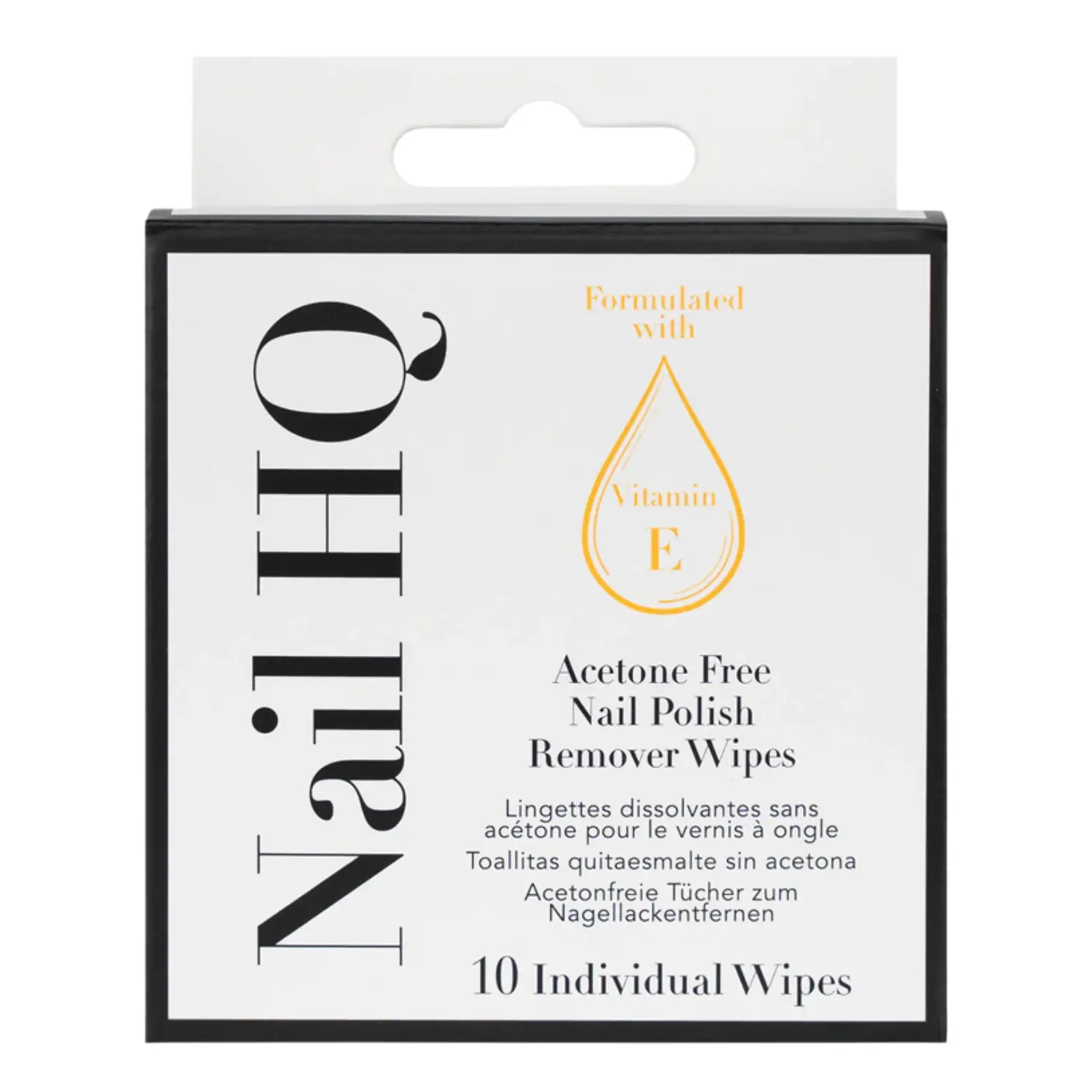 Acetone Free Nail Polish Remover Wipes