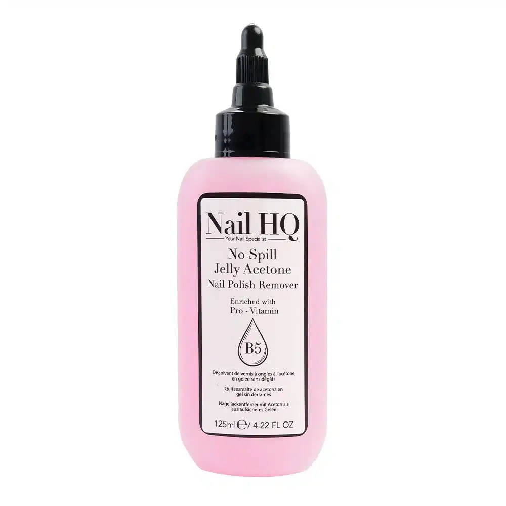 No Spill Jelly Acetone Nail Polish Remover 125ml