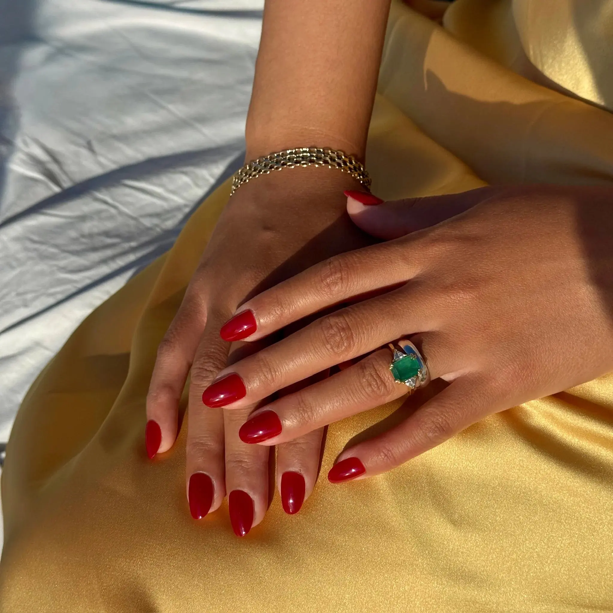 Soft Gel Press-On Nails Raspberry - Image 2