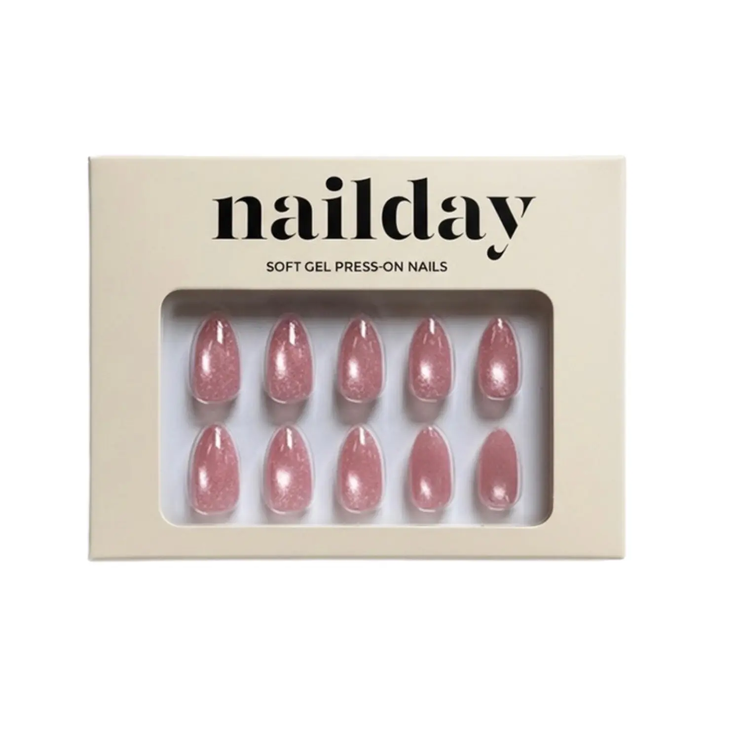 Soft Gel Press-On Nails Rose Quartz