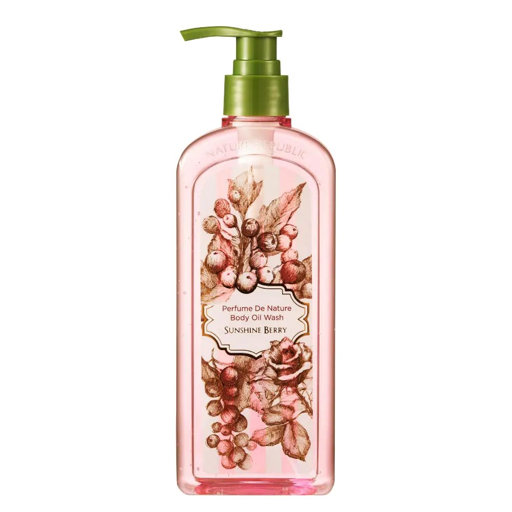 Perfume De Nature Body Oil Wash Sunshine Berry
