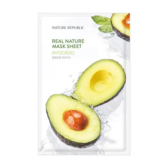 Nature Republic Real Nature Sheet Mask Avocado