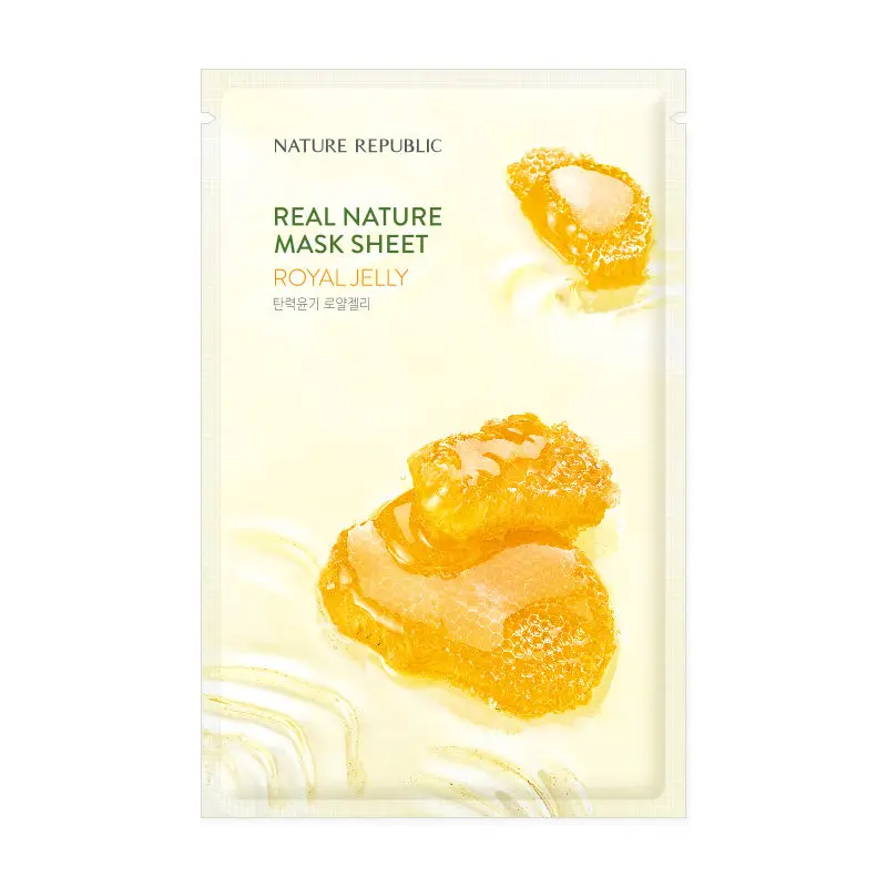 Real Nature Sheet Mask Royal Jelly