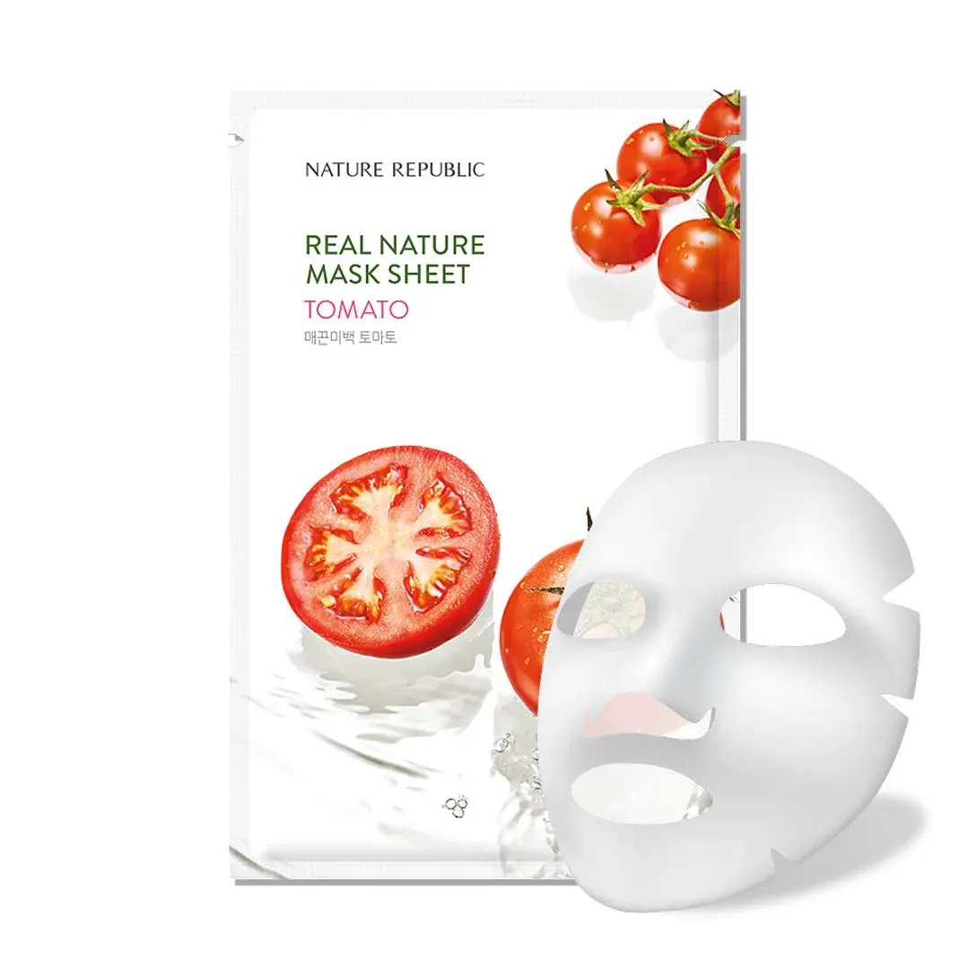 Real Nature Sheet Mask Tomato - Image 2