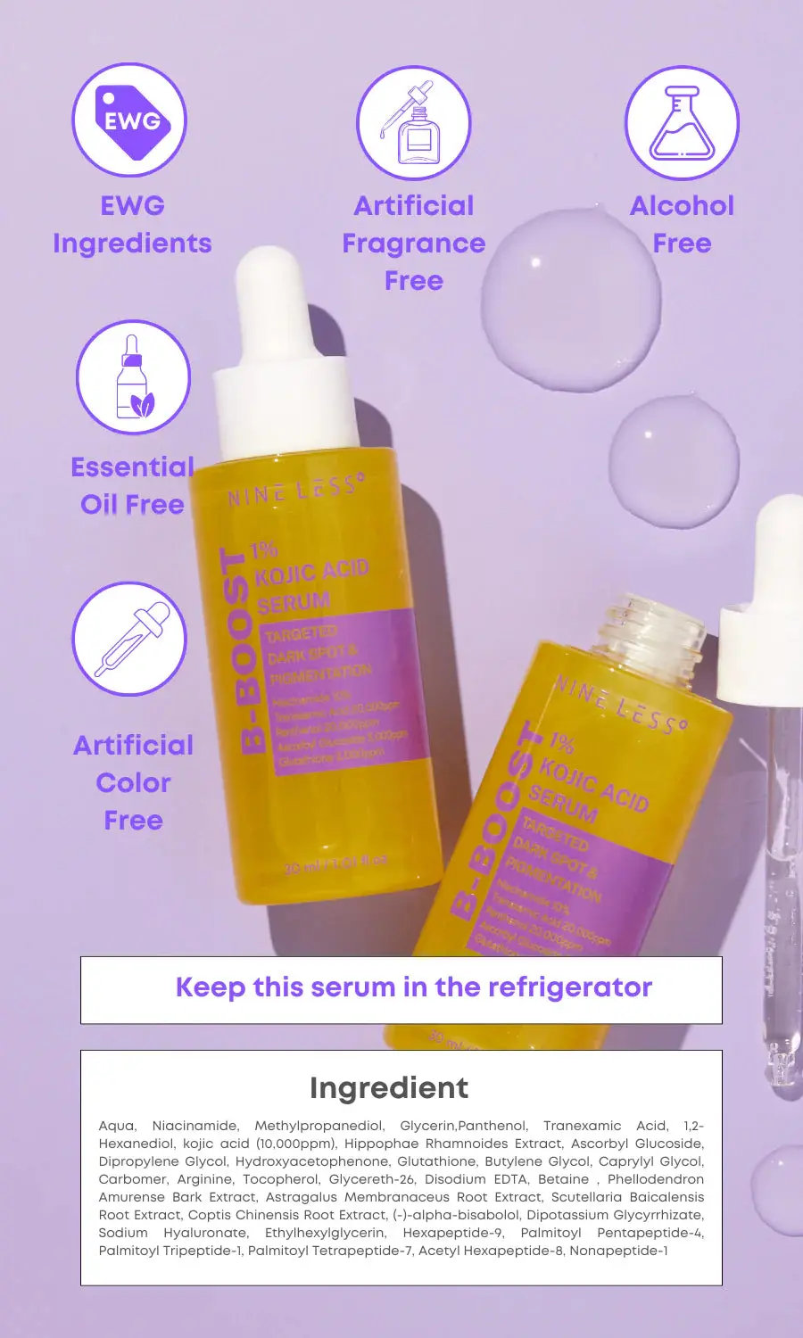B-Boost 1% Kojic Acid Serum - Image 4