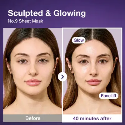 No.9 NAD Bio Lifting Full Cover Facial Mask 4-Pack - Image 5