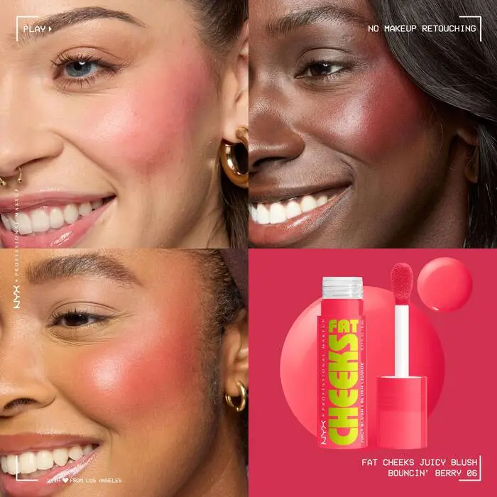 Fat Cheeks Blush Bouncin Berry - Image 3