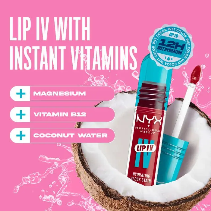 Lip IV Hydrating Gloss Cherry Drenched - Image 4