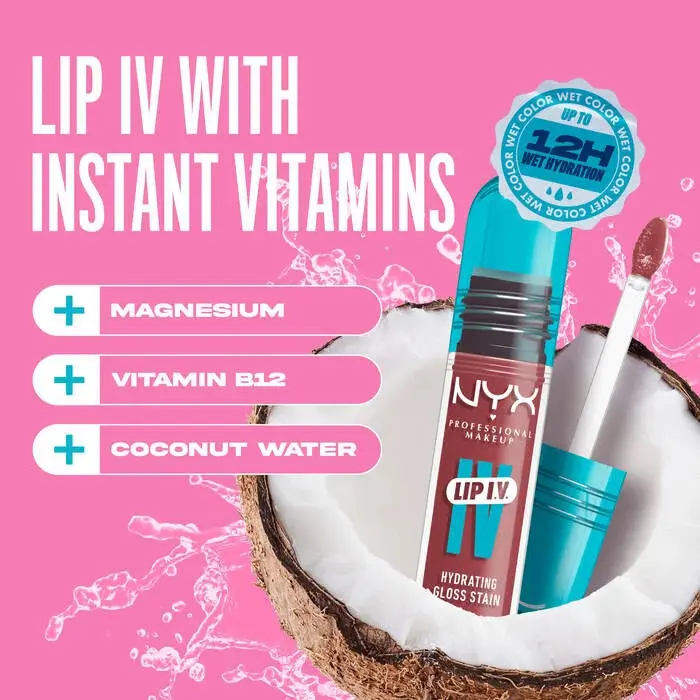 Lip IV Hydrating Gloss Petal Pourin' - Image 4