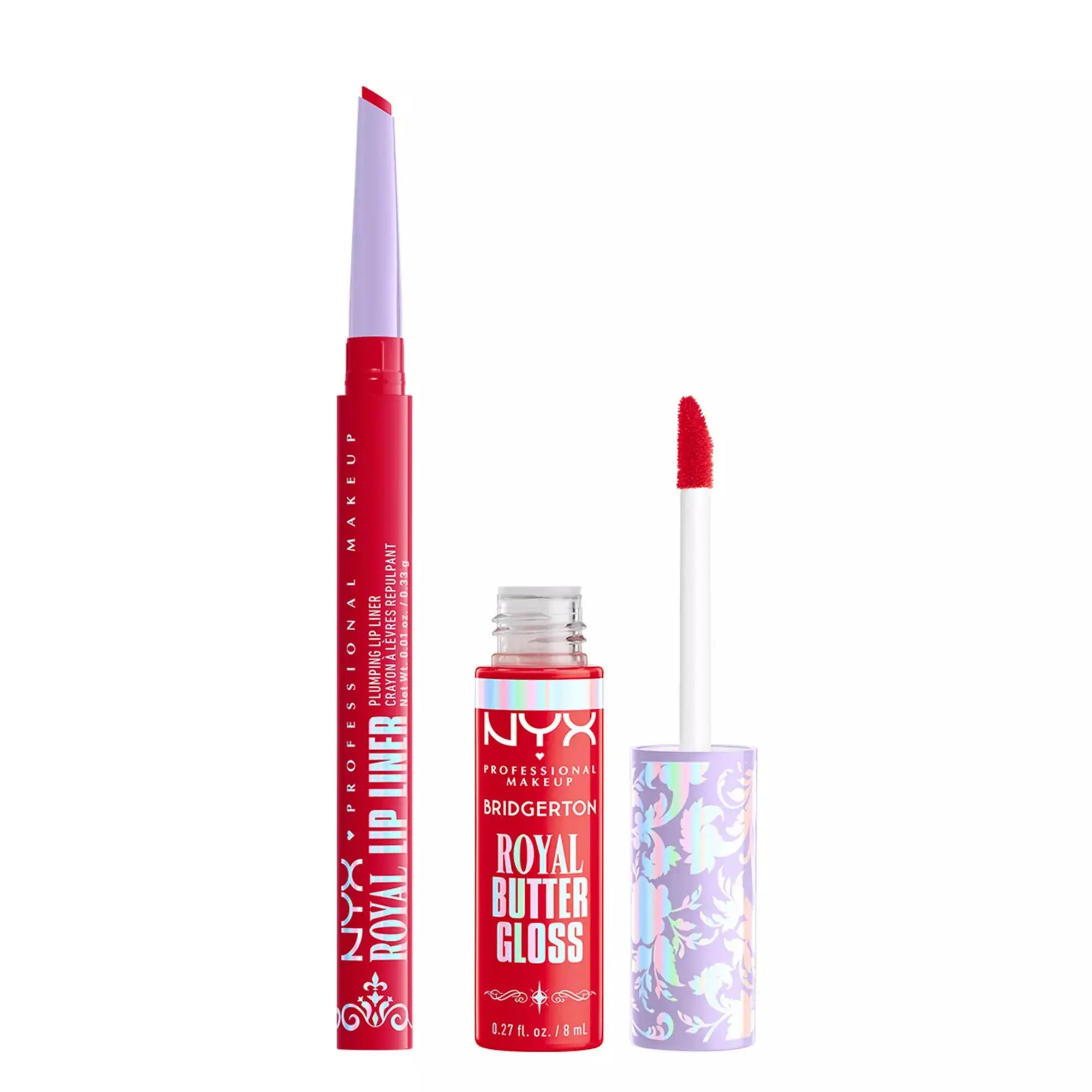x Bridgerton Royal Treasures Duo Lipkit 04 Rogue Romance + Flirt Alert