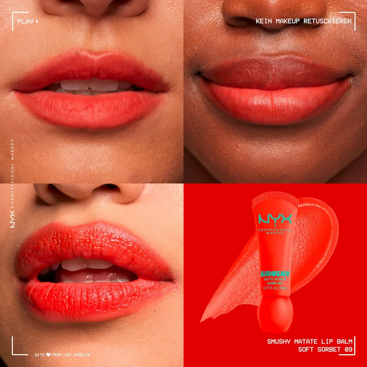 Smushy Matte Lip Balm Soft Sorbet - Image 2