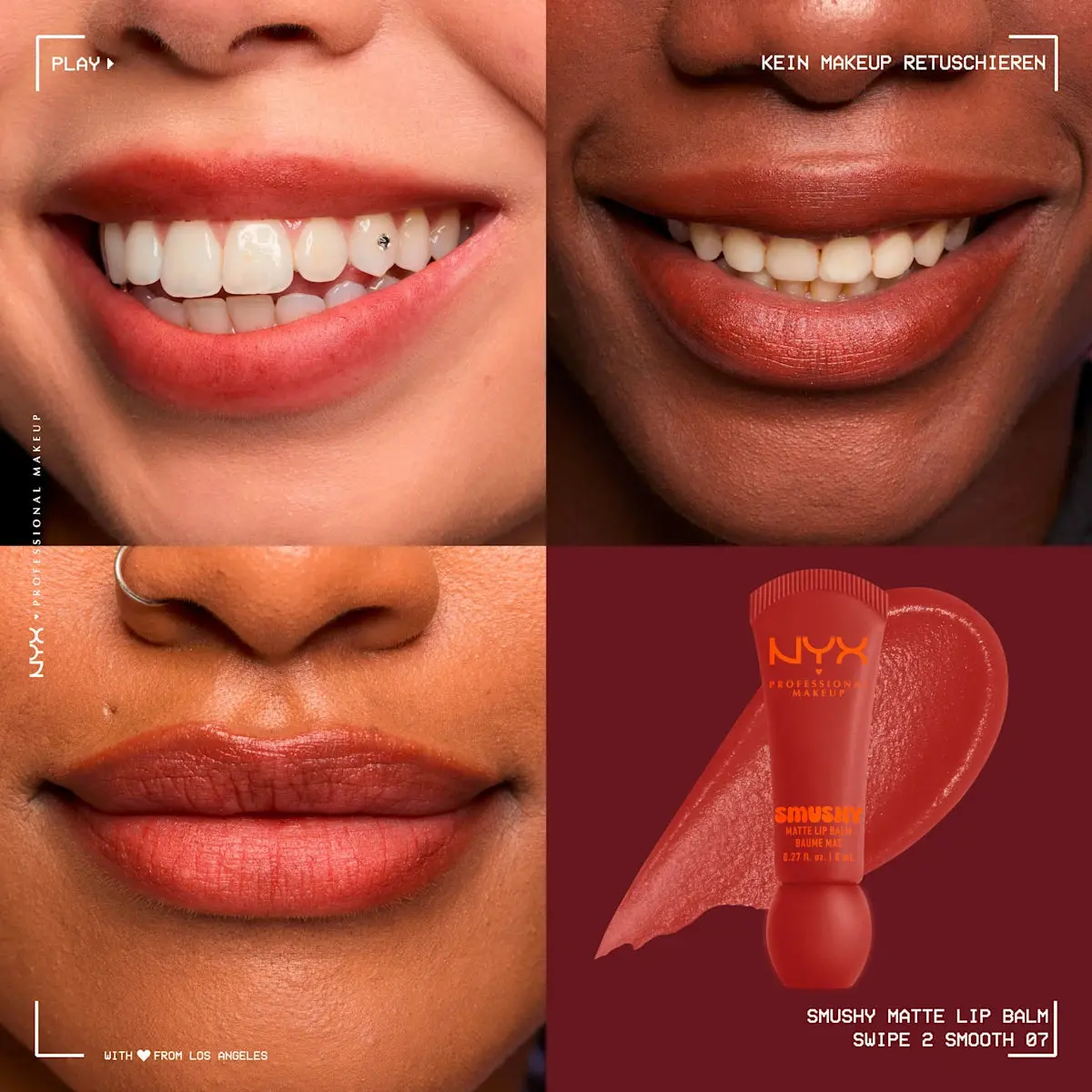 Smushy Matte Lip Balm Swipe 2 Smooth - Image 2