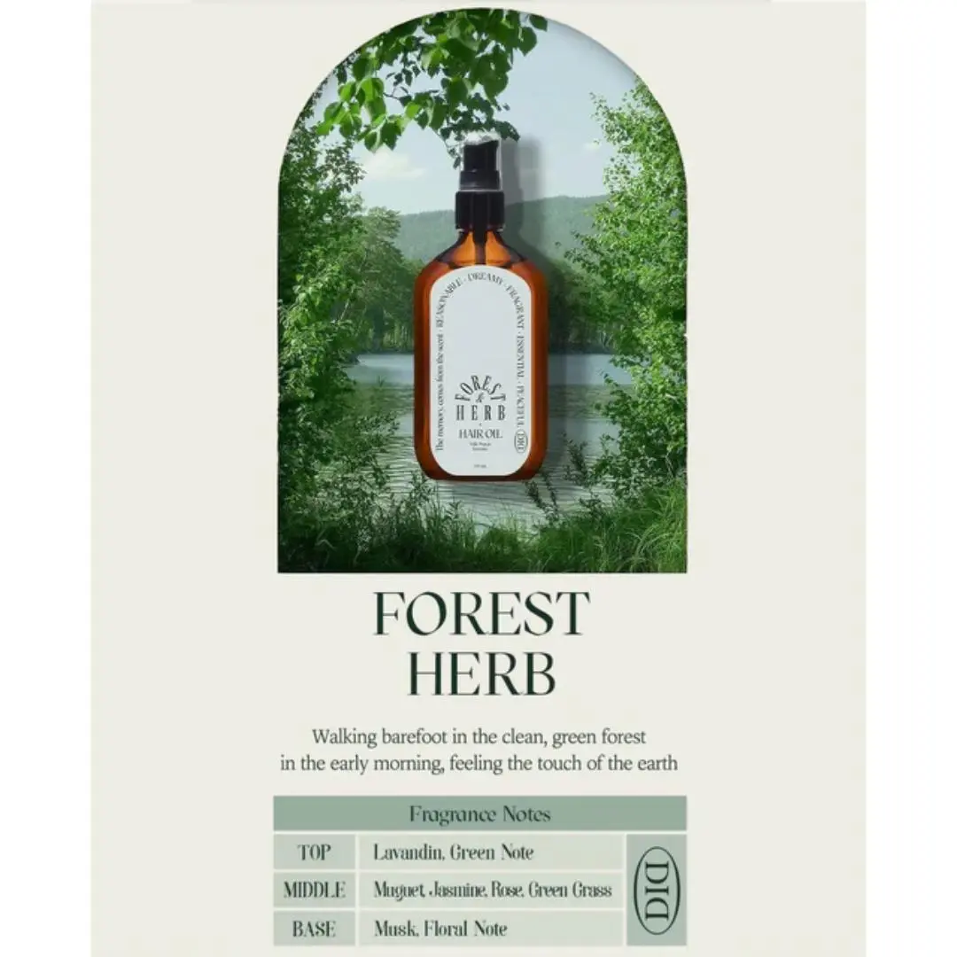 Milk Protein Intensive Hair Oil Forest Herb - Image 3