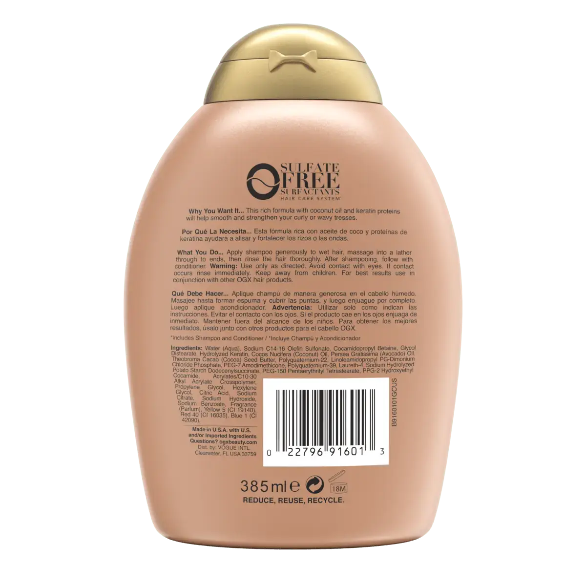 Ever Straight Brazilian Keratin Smooth Shampoo - Image 2