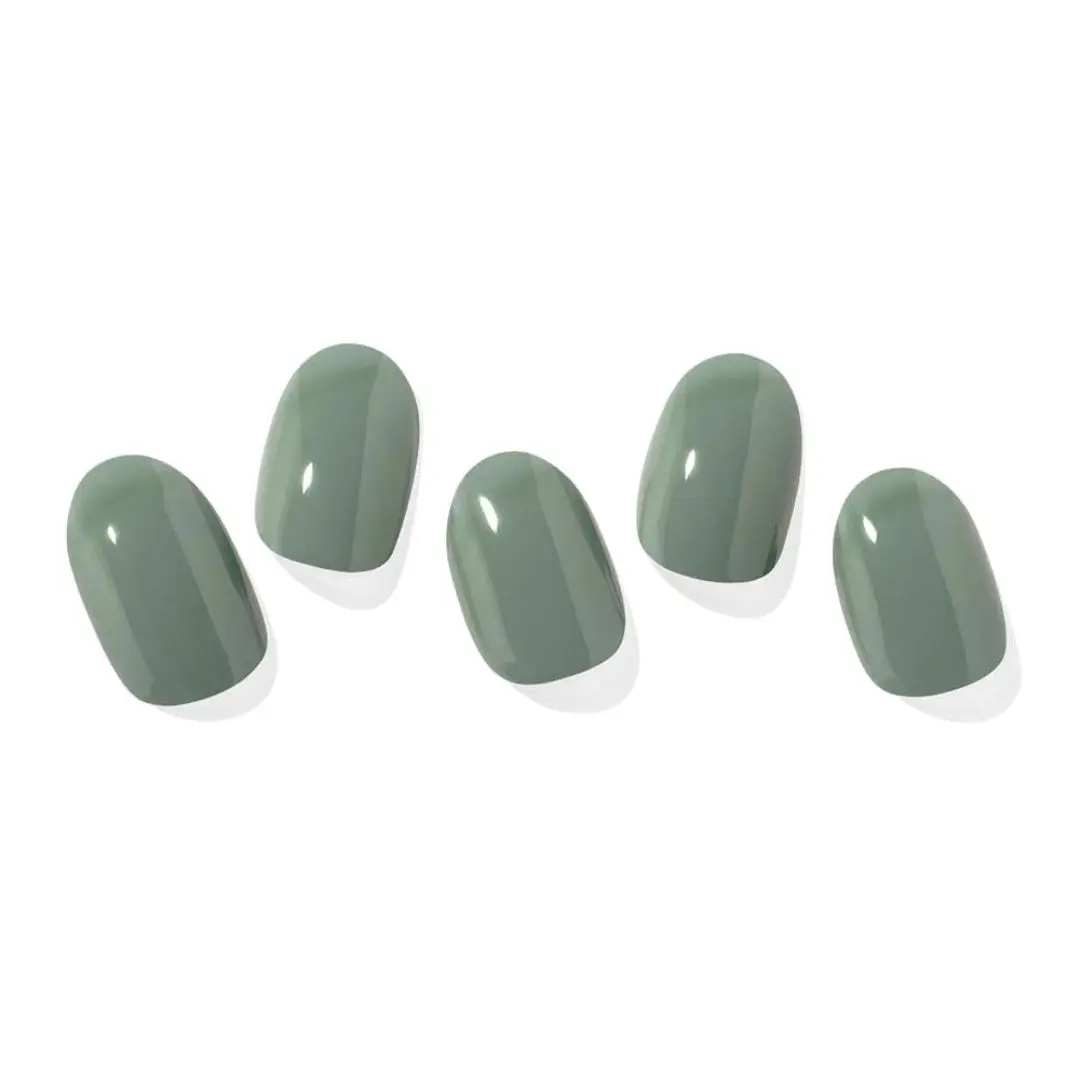 Semi Cured Gel Nail Strips N Cream Leaf