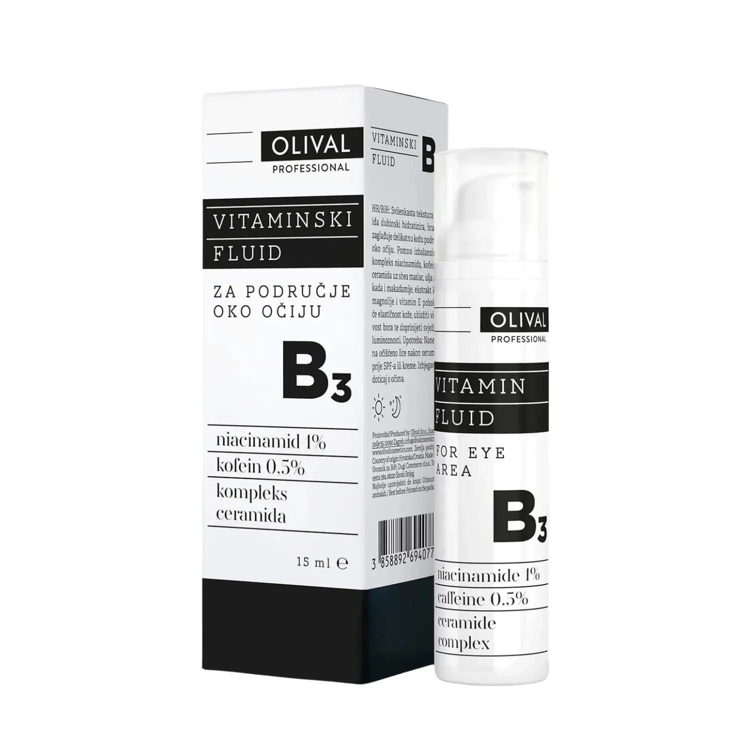 Vitamin Fluid B3 For Eye Area