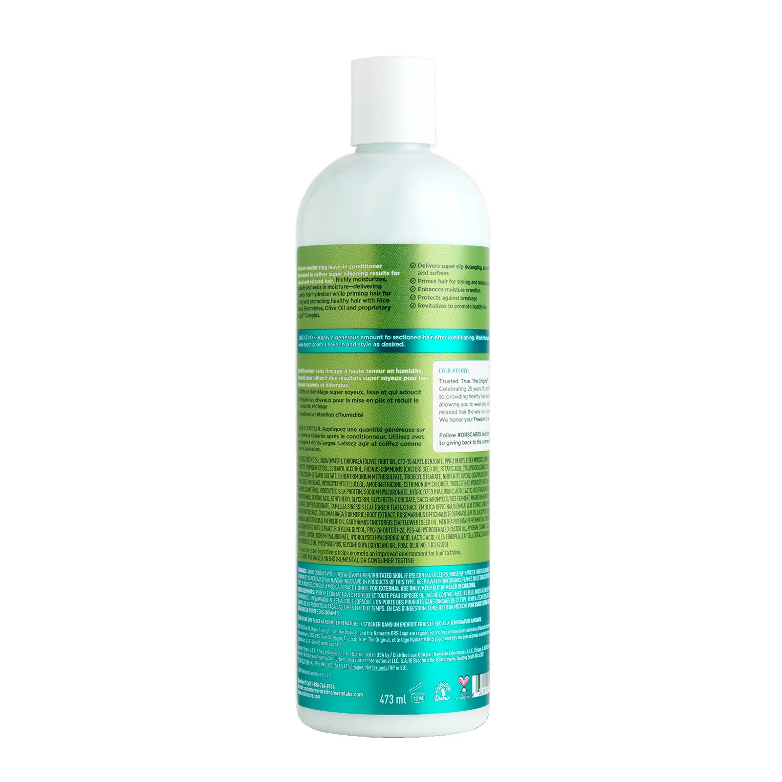 Olive Oil Max Moisture Rice Water Styling Lotion - Image 2