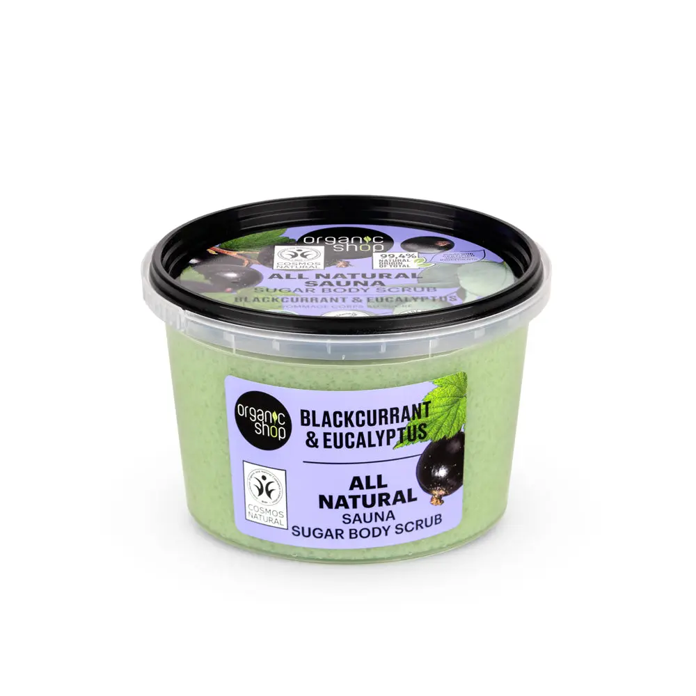 All Natural Sauna Sugar Body Scrub