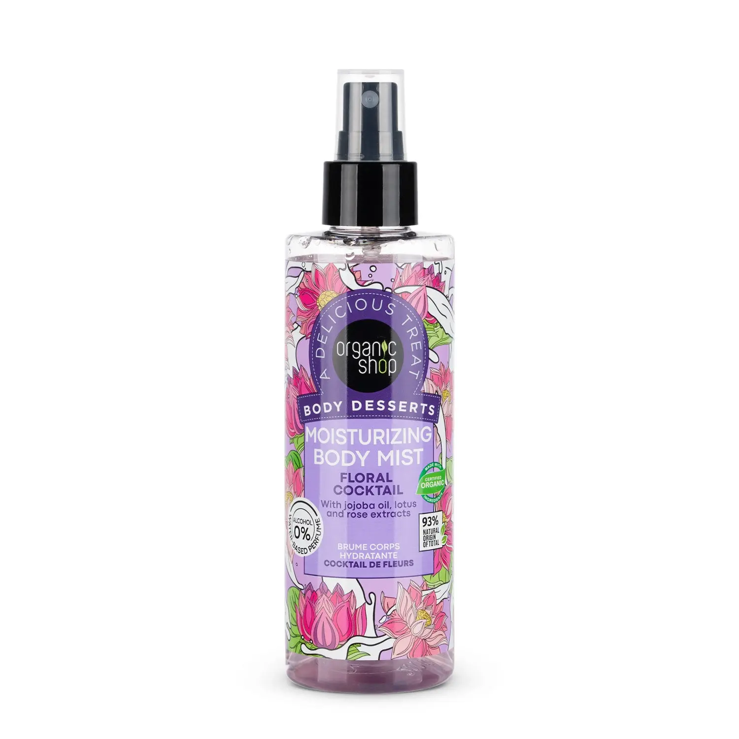 Body Desserts Moisturizing Body Mist Floral Cocktail
