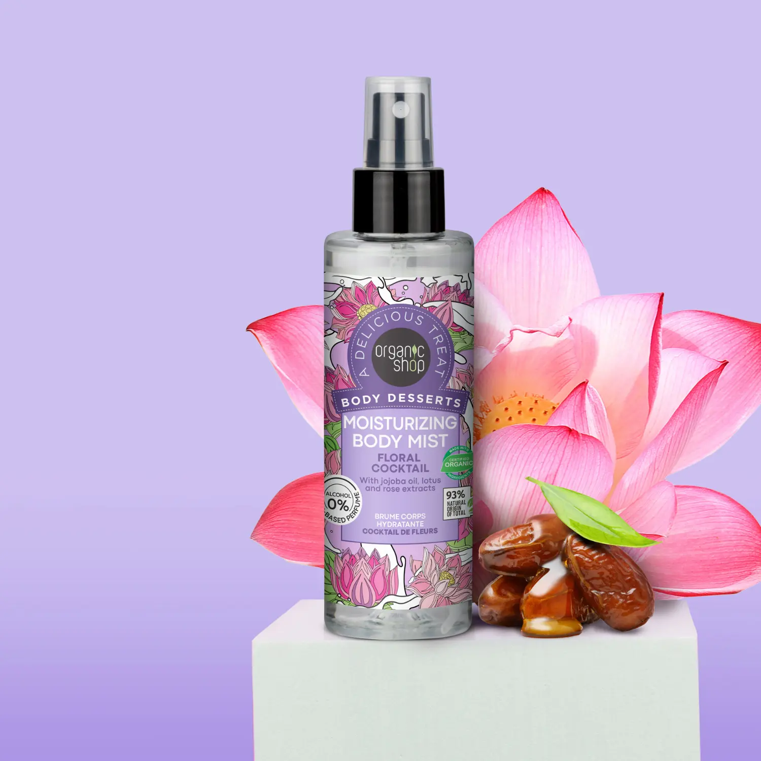 Body Desserts Moisturizing Body Mist Floral Cocktail - Image 3