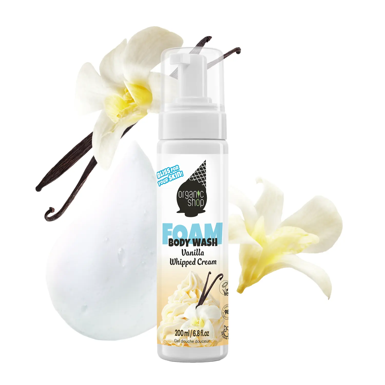 Foam Body Wash Vanilla Whipped Cream - Image 2