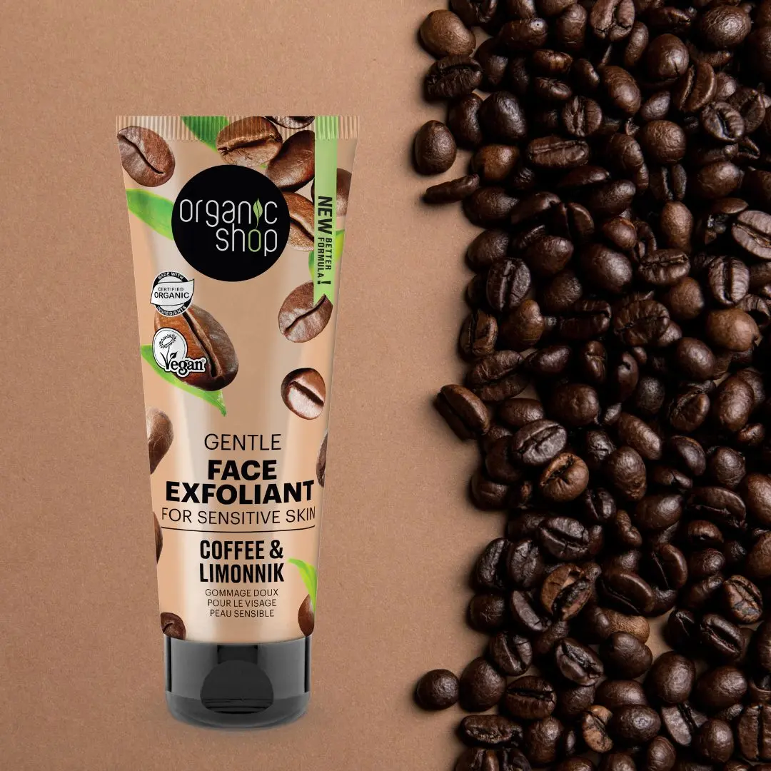 Gentle Face Exfoliant Coffee & Limonnik - Image 2