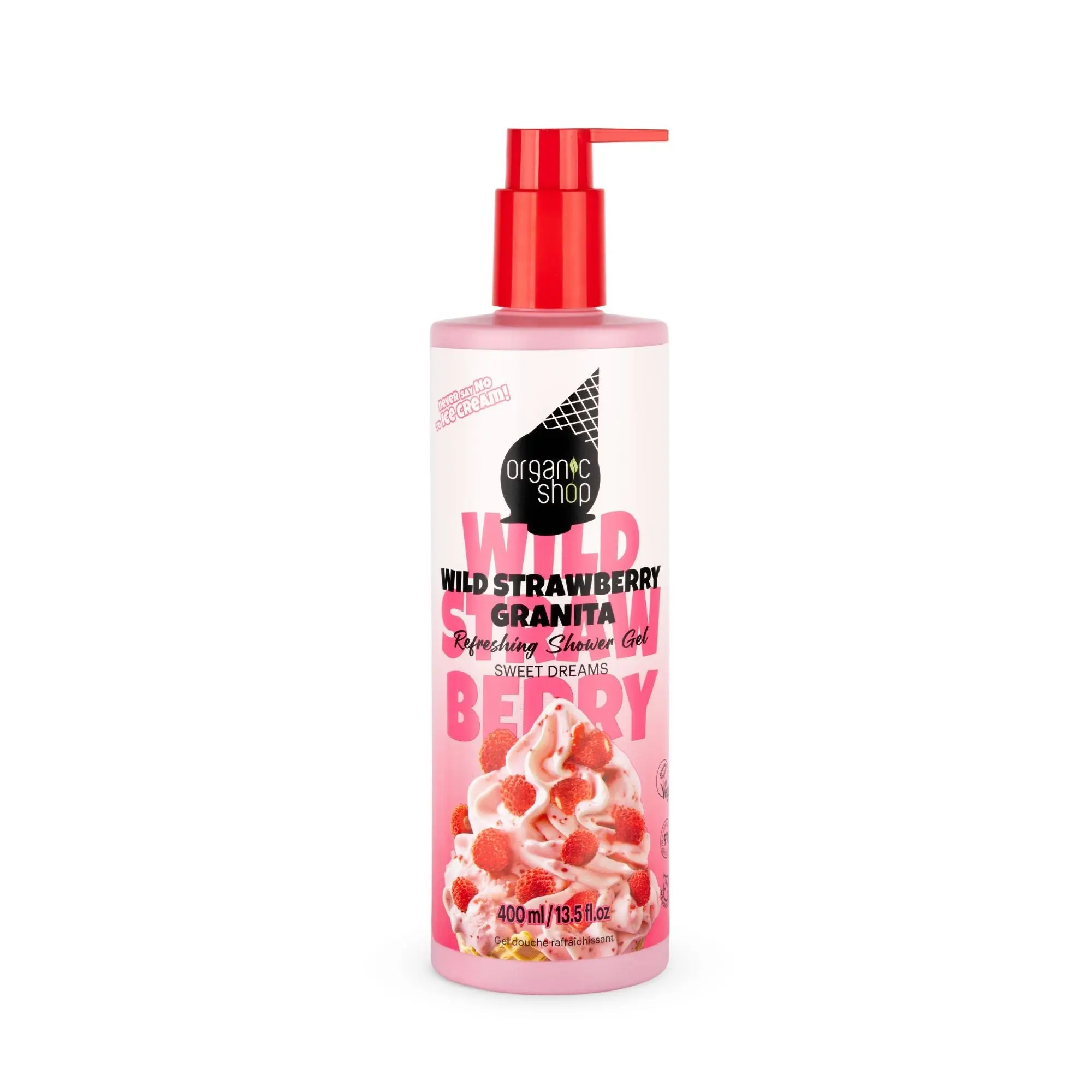 Refreshing Shower Gel Wild Strawberry Granita