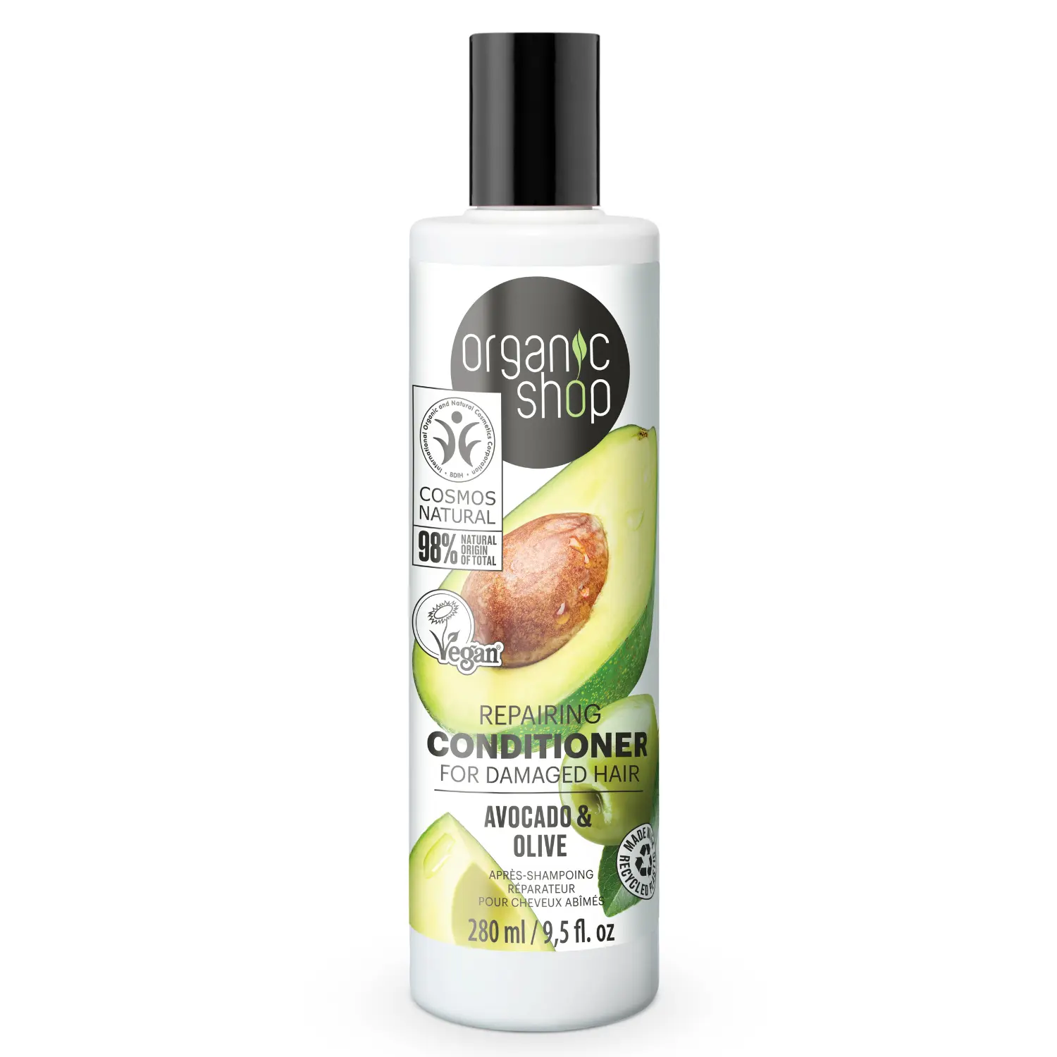 Repairing Conditioner for Damaged Hair Avocado and Olive