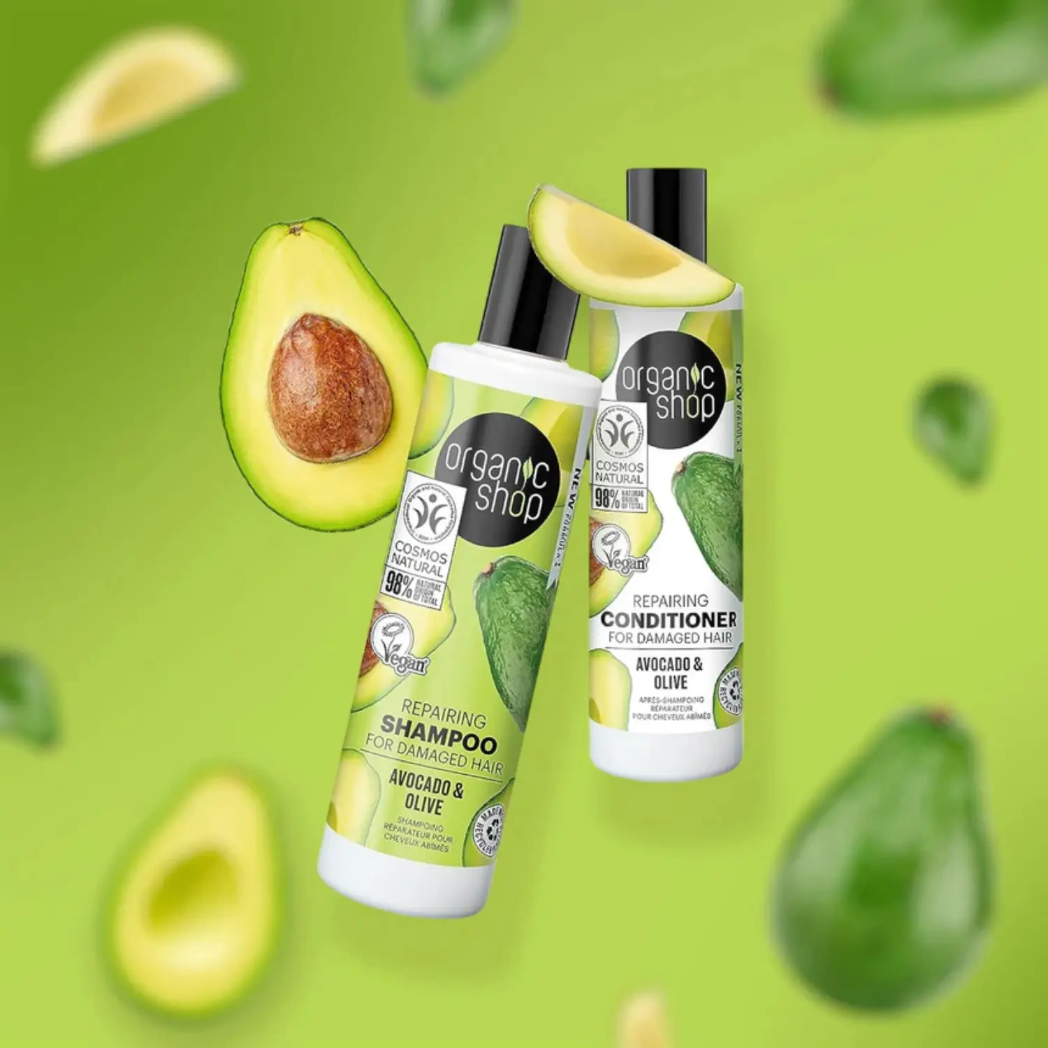 Repairing Conditioner for Damaged Hair Avocado and Olive - Image 3