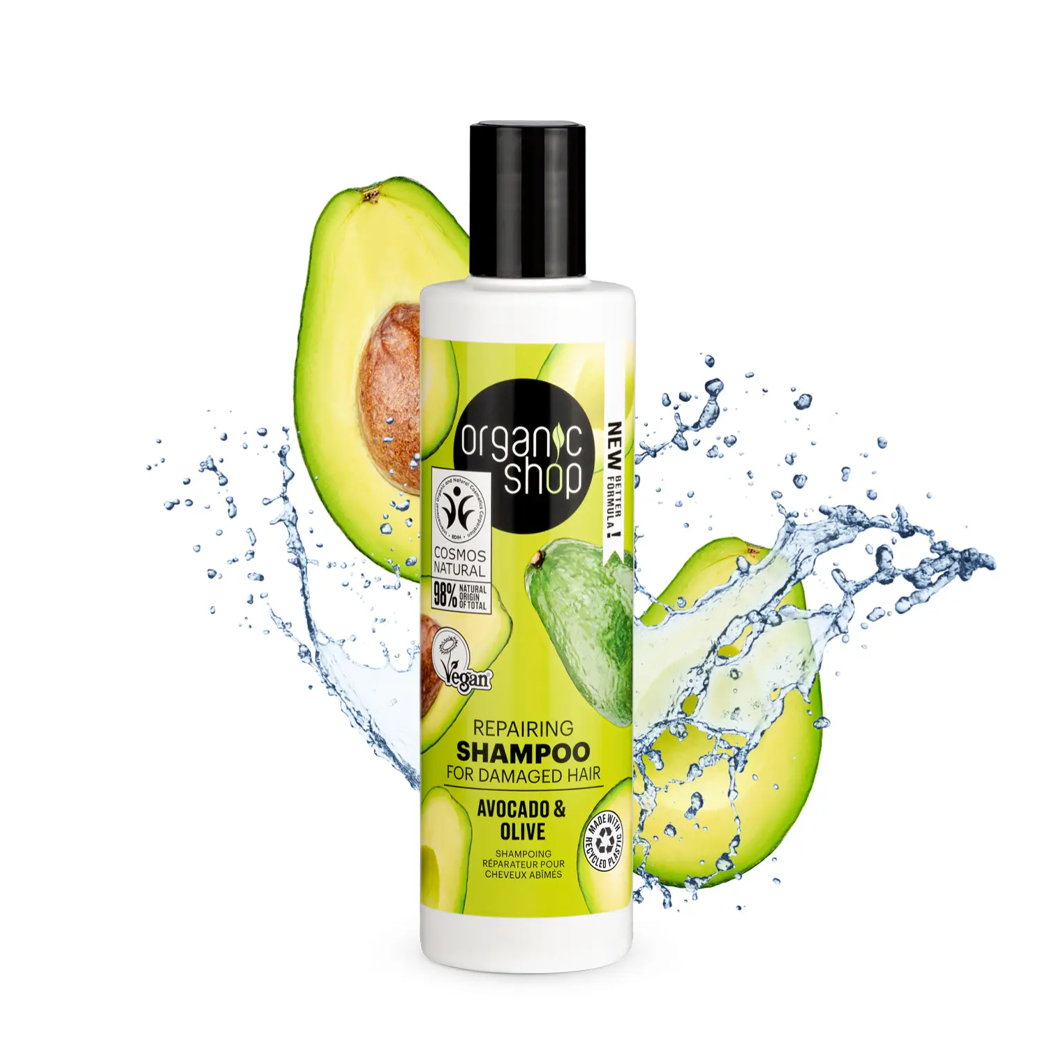 Repairing Shampoo for Damaged Hair Avocado and Olive - Image 2
