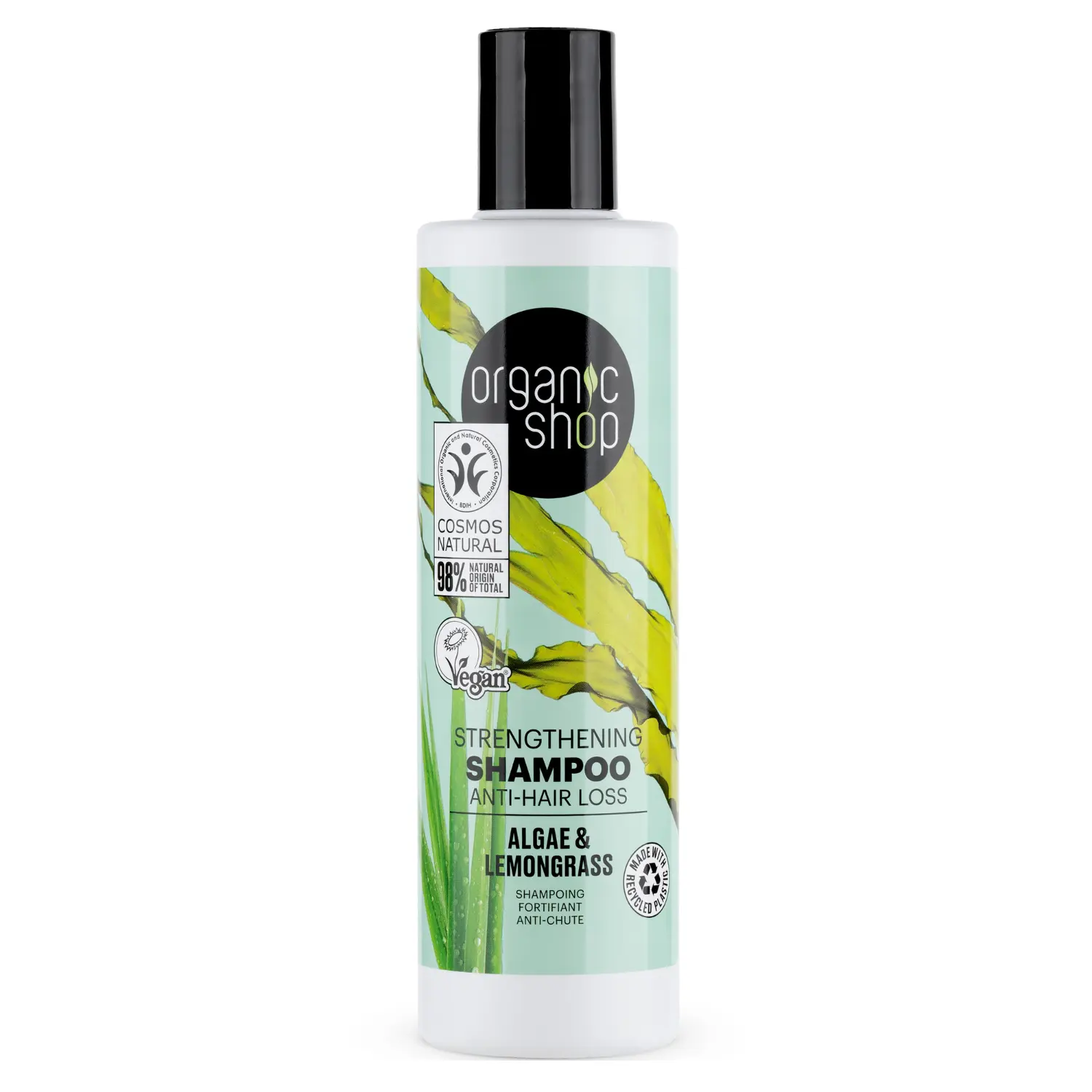 Strengthening Shampoo Anti Hair Loss Algae and Lemongrass