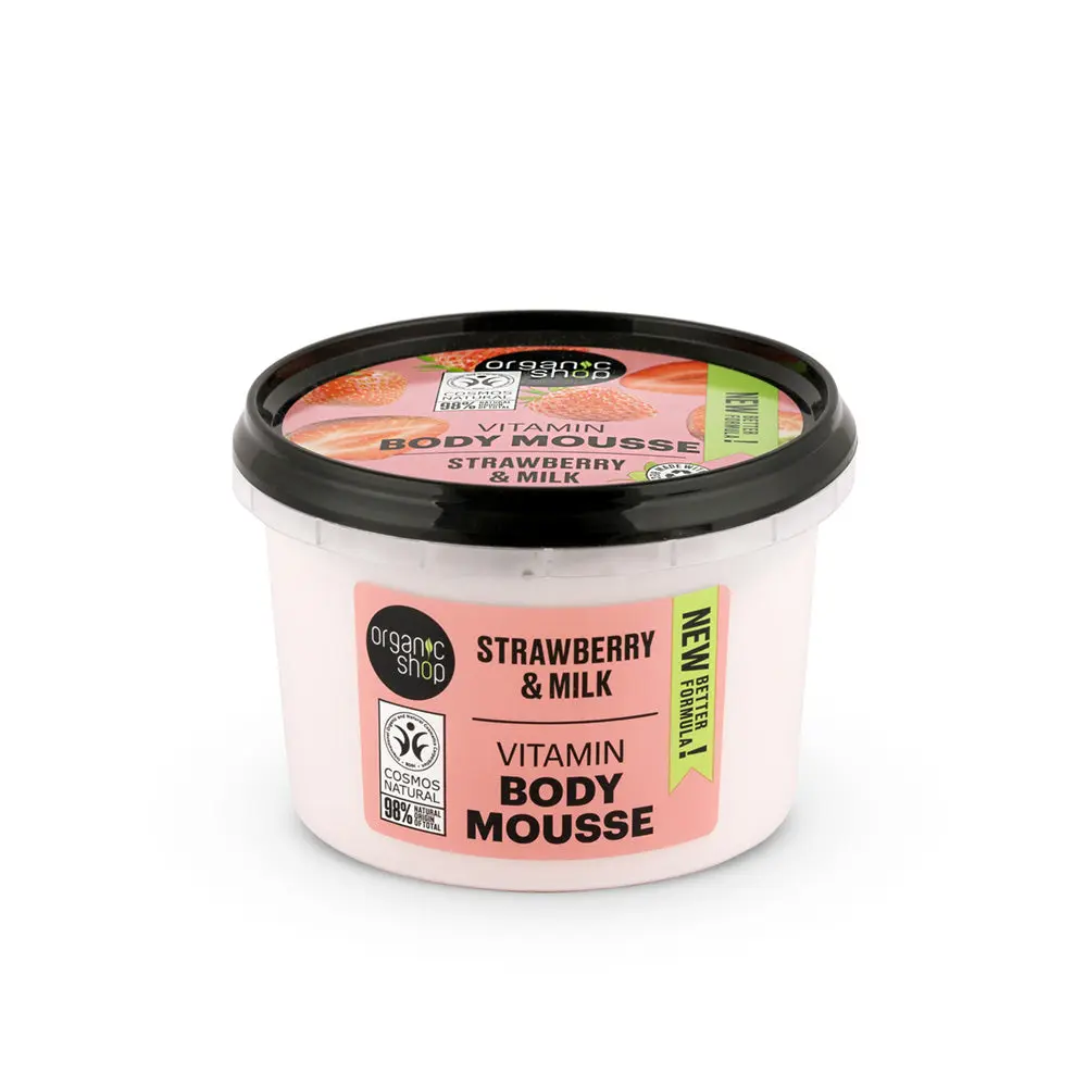 Vitamin Body Mousse Strawberry