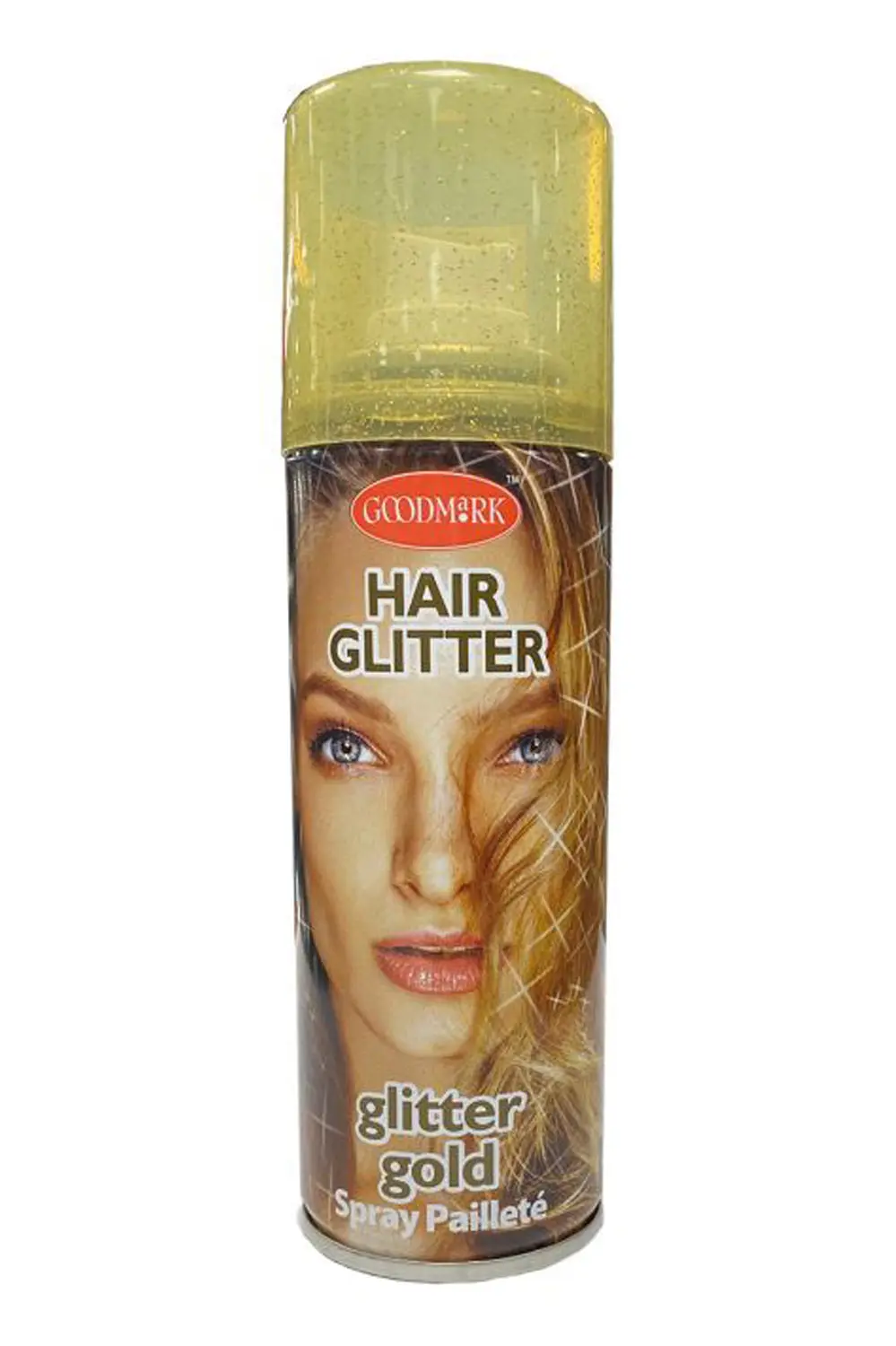 Hairspray Glitter Gold