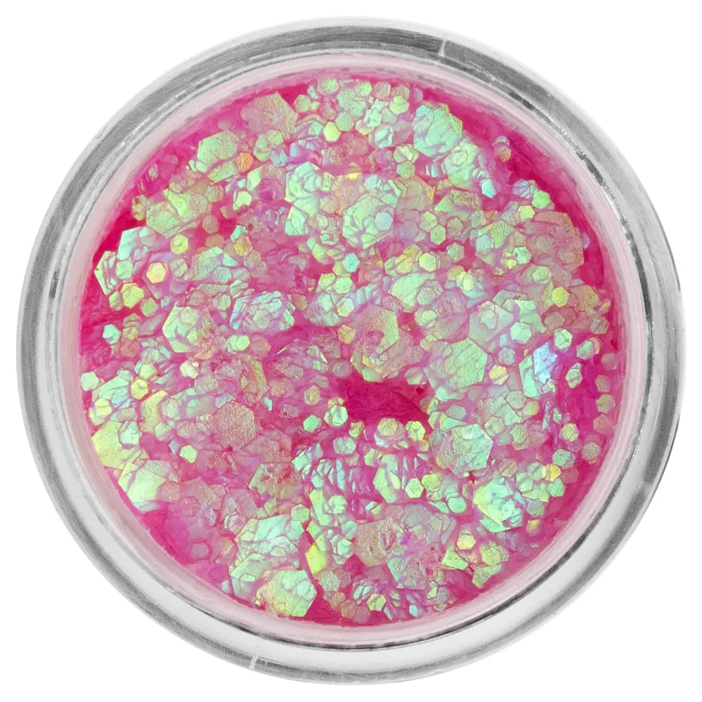 Pressed Chunky Glitter Cream Flamingo Pink Chameleon
