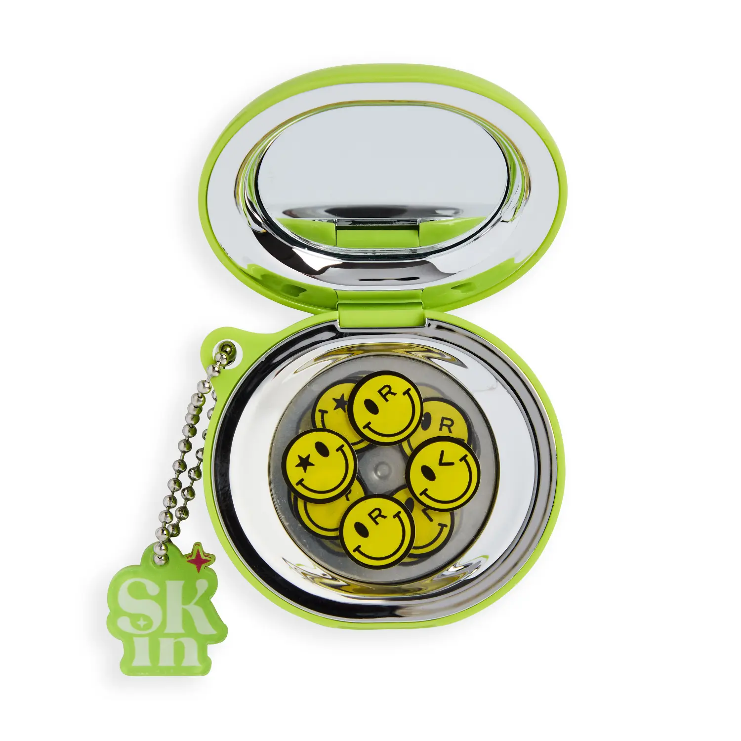 x S.W.Smiley Happy Dots Hydrocolloid Spot Patches and Case
