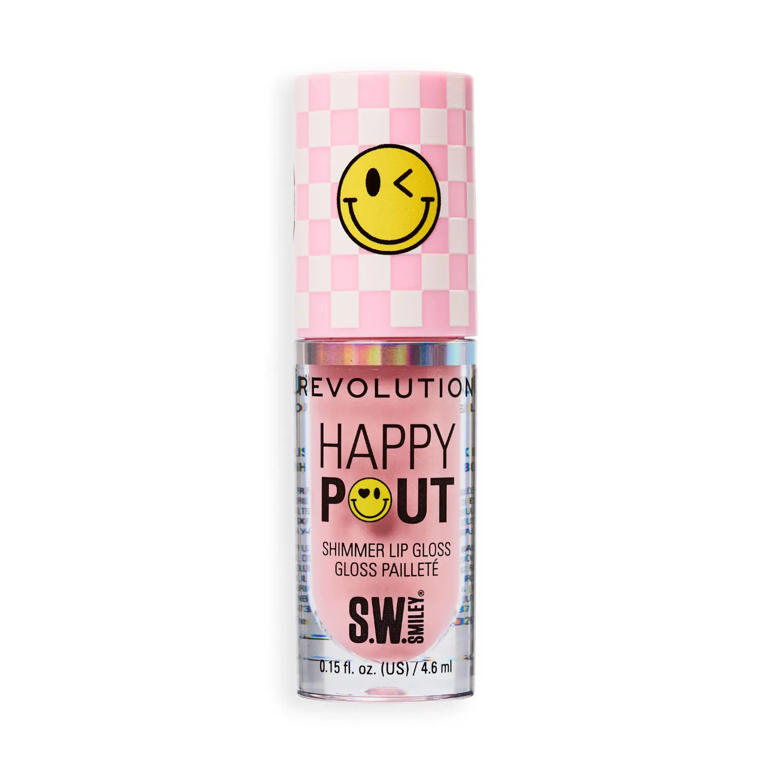 x S.W.Smiley Happy Pout Lip Gloss Pink Bliss - Image 3