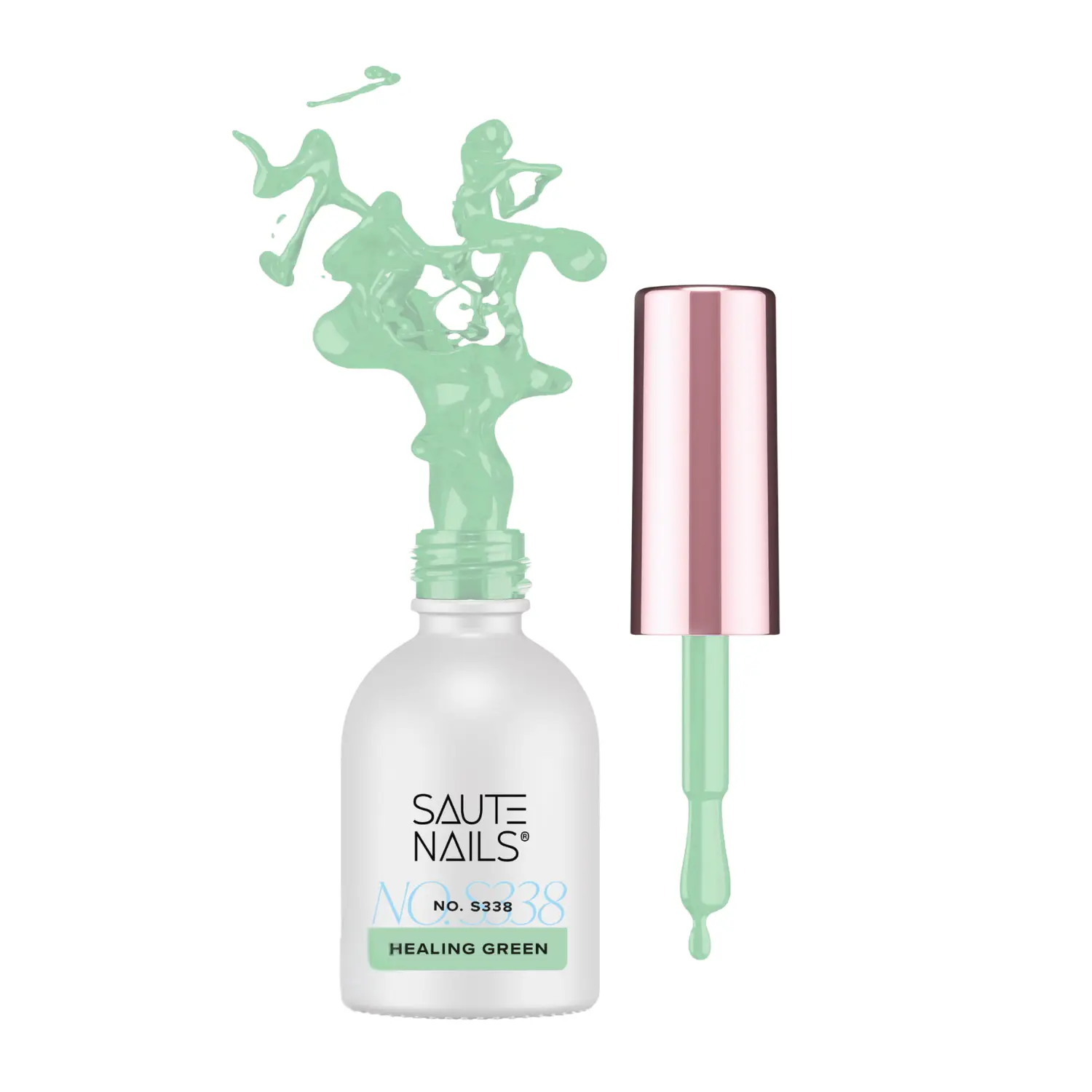 UV Gel Polish S338 Healing Green
