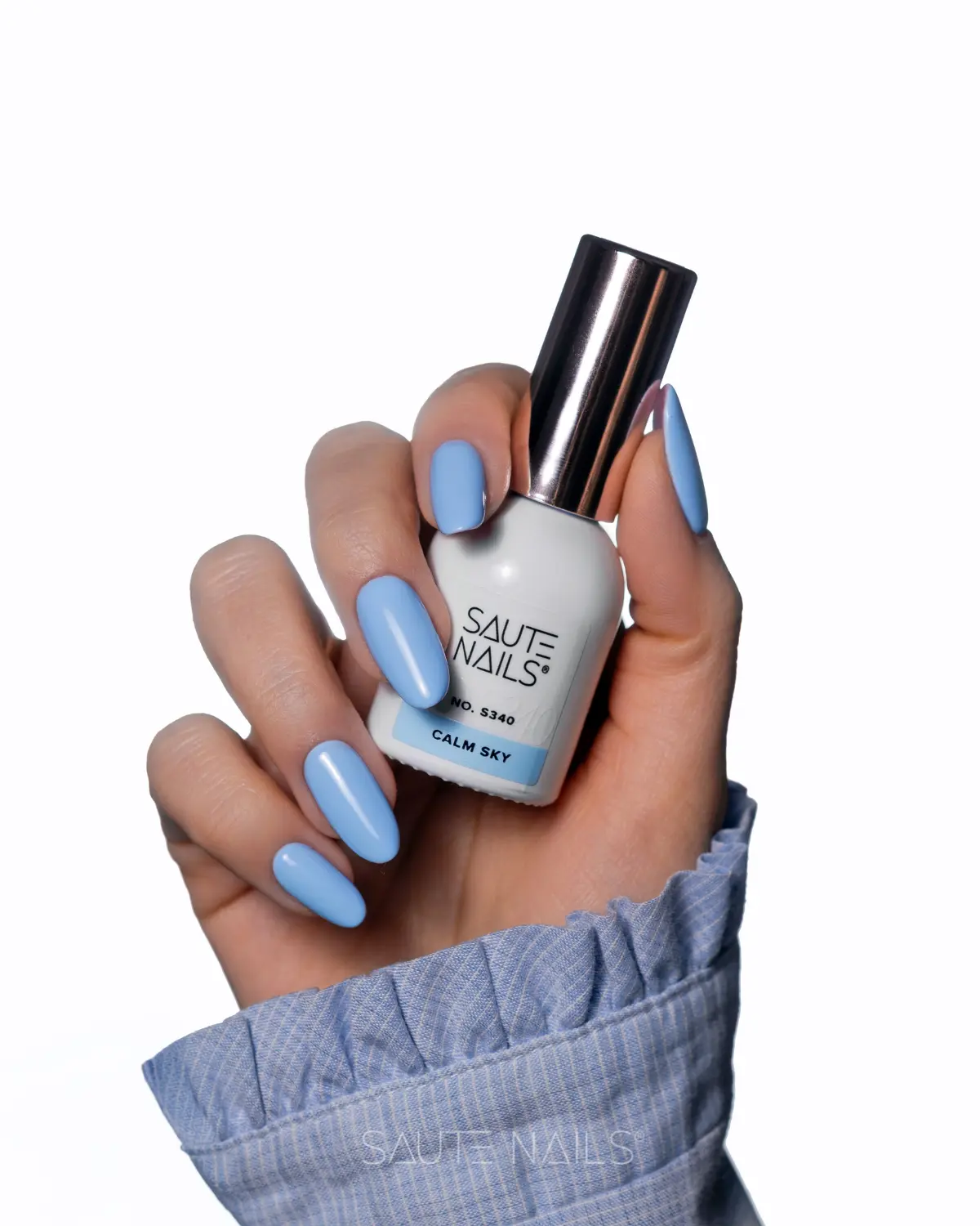 UV Gel Polish S340 Calm Sky - Image 2