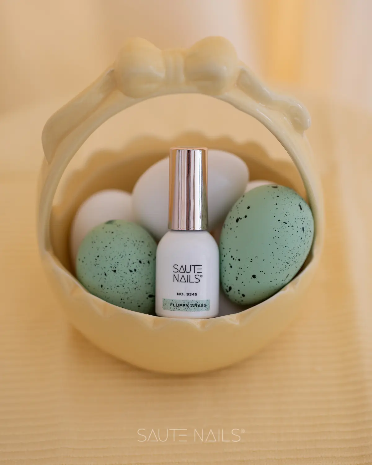UV Gel Polish S345 Fluffy Grass - Image 5