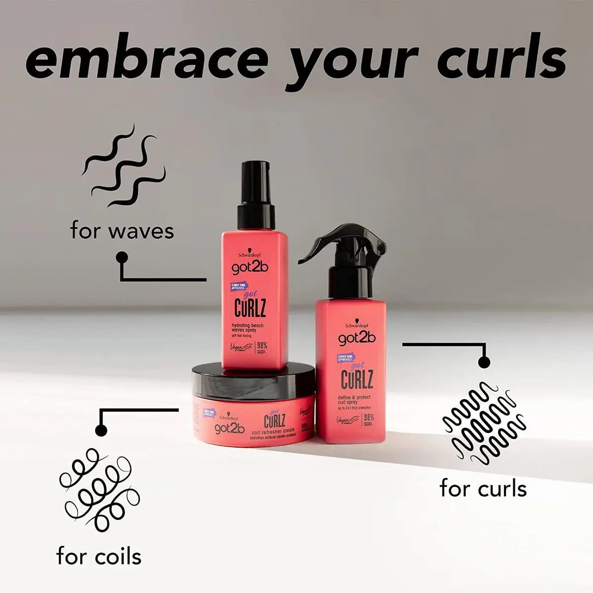 Got2b Curlz Coil Refresher Cream - Image 5
