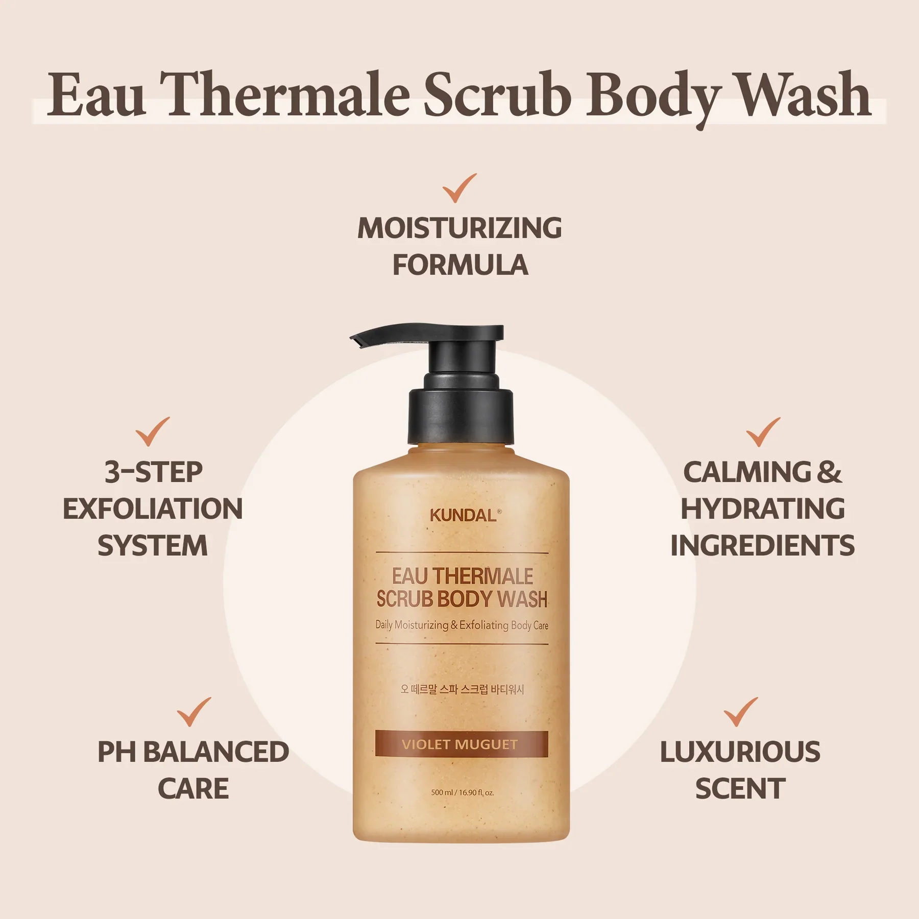 Scrub Body Wash Violet Muguet - Image 5