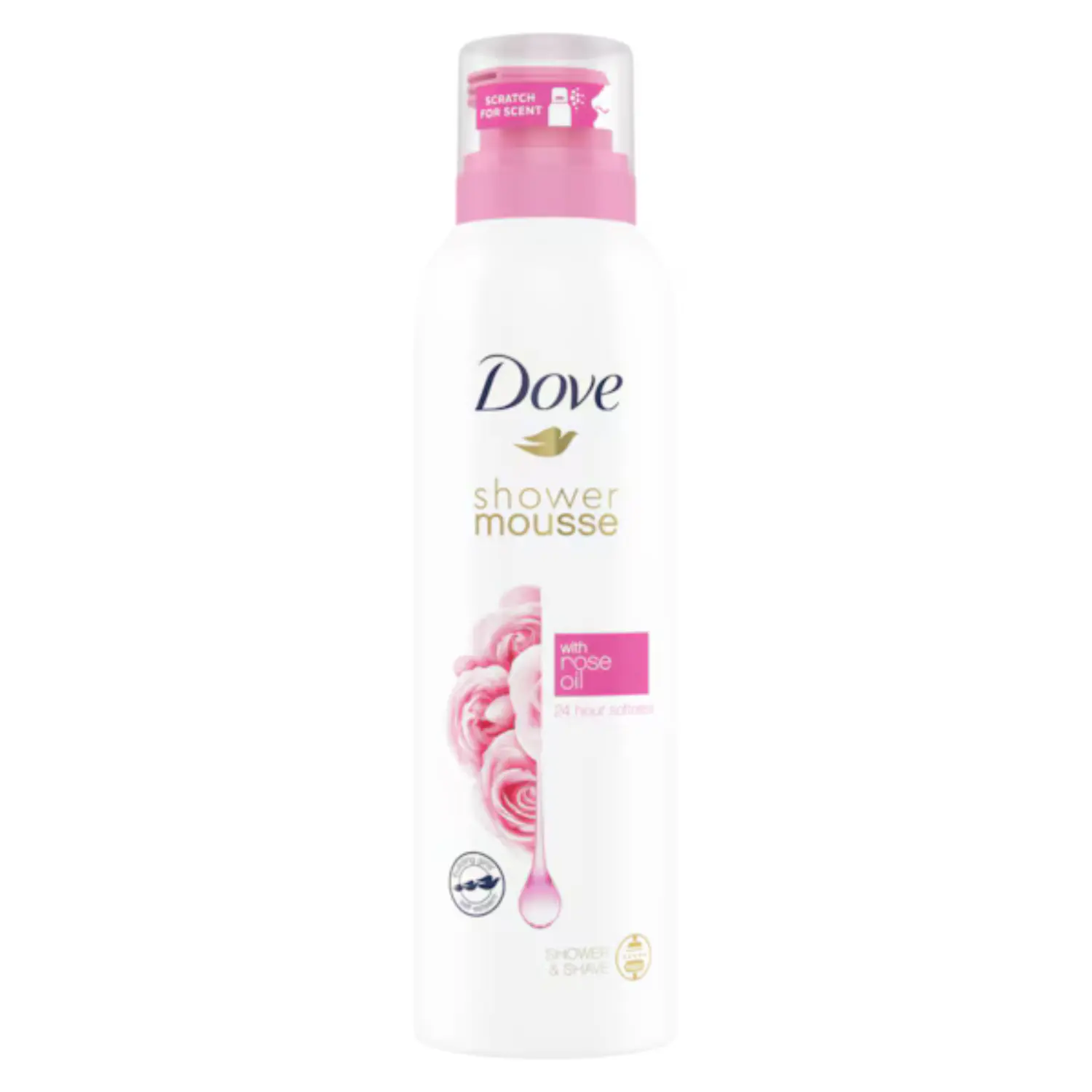 Shower Foam Rose Oil